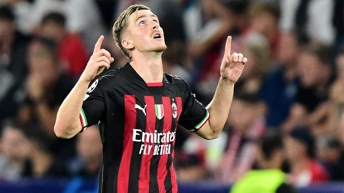 Alexis Saelemaekers, goleador ante el Salzburgo