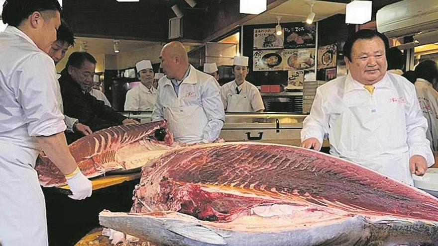 Un atún para sushi alcanza los 2,7 millones de euros