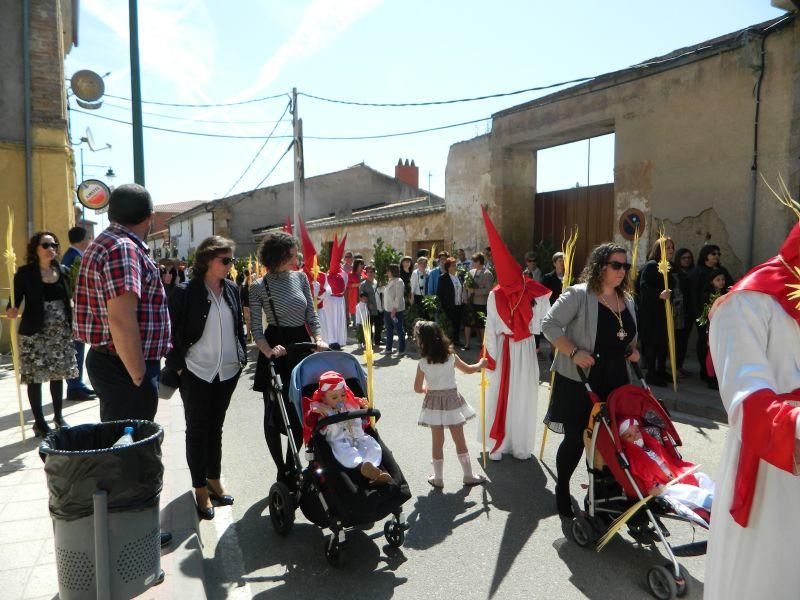 Procesión de Domingo de Ramos en Villaralbo