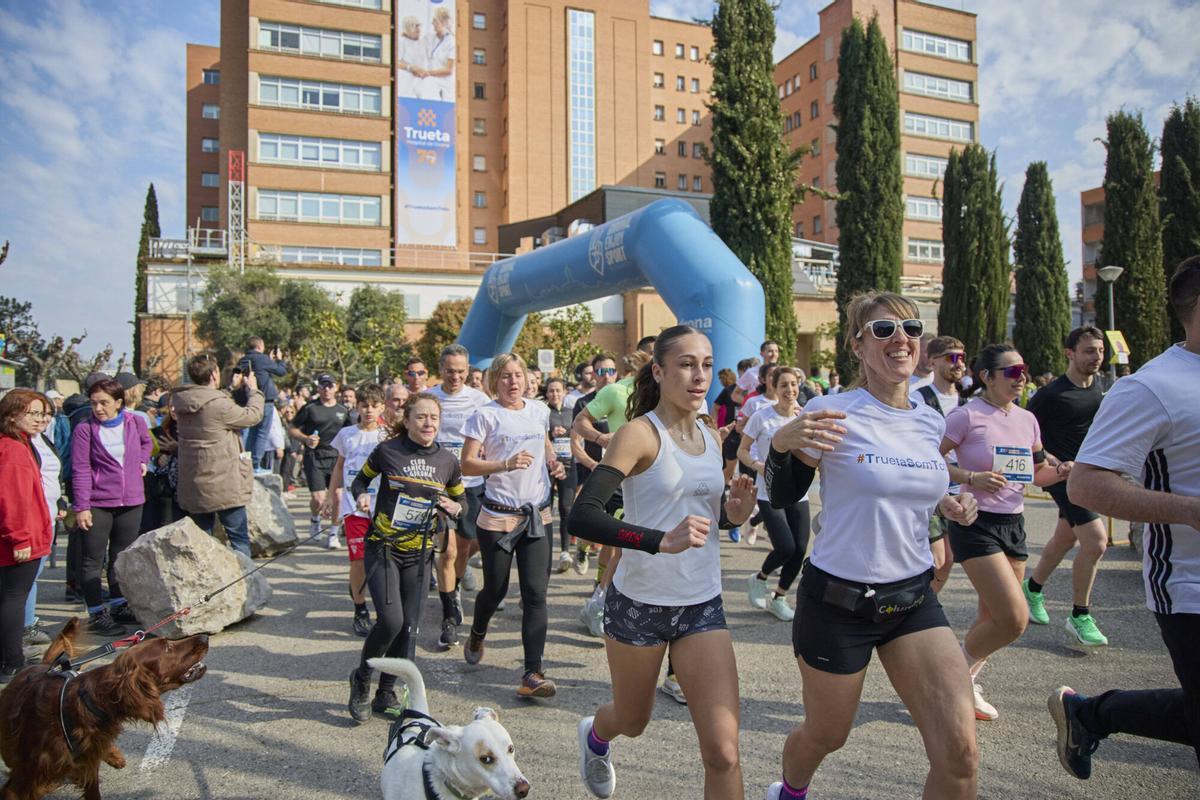 Les imatges de la Marxa Solidària pels 70 anys del Trueta