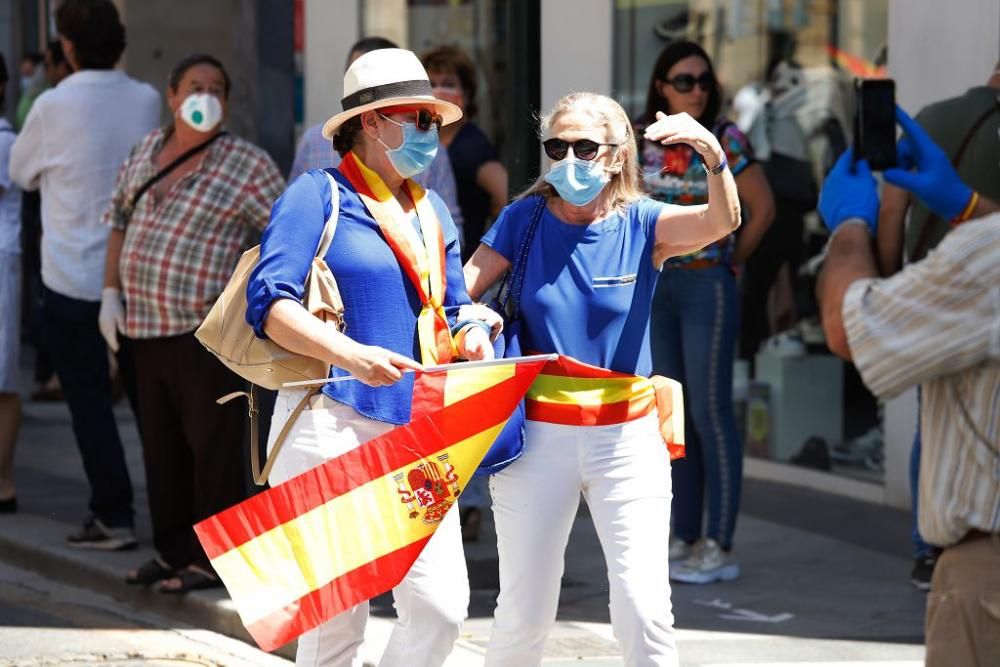 Manifestación contra el Gobierno de Sánchez