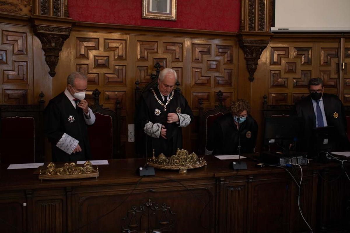 El presidente del Consejo General de Graduados Sociales y el del Tribunal Superior de Justica