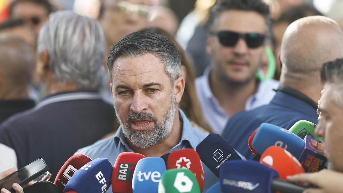 ABASCAL CRISIS CEUTA | Abascal: «Nadie puede confiar en que este Gobierno vaya a hacer nada» por la crisis en Ceuta