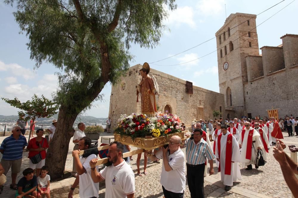 Los actos para la conmemoración del Vuit d''Agost comenzaron con una misa solemne en la Catedral de Ibiza