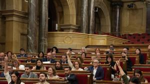 El Parlament exigeix frenar la fusió per "interès general"