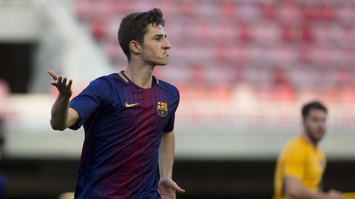 Alejandro Marqués está haciendo una gran temporada con el juvenil A del Barça