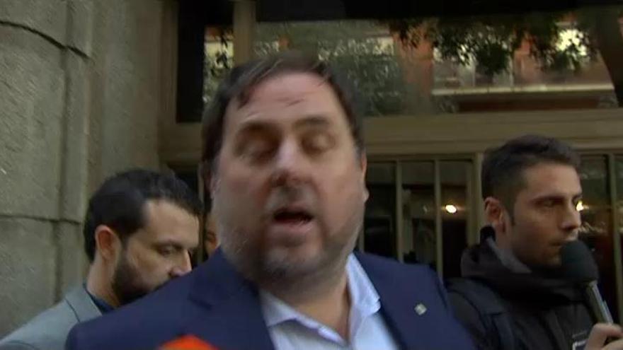 Junqueras no resuelve ninguna incógnita