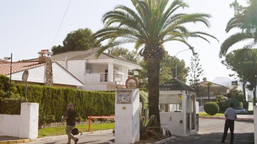 La entrada de la urbanización &#039;Les Motes&#039;, donde se graba &#039;Gandia Shore&#039;.