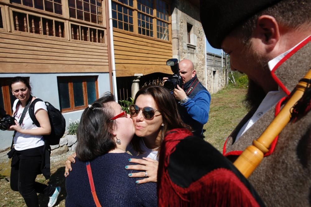 Eva Longoria visita su edén asturiano