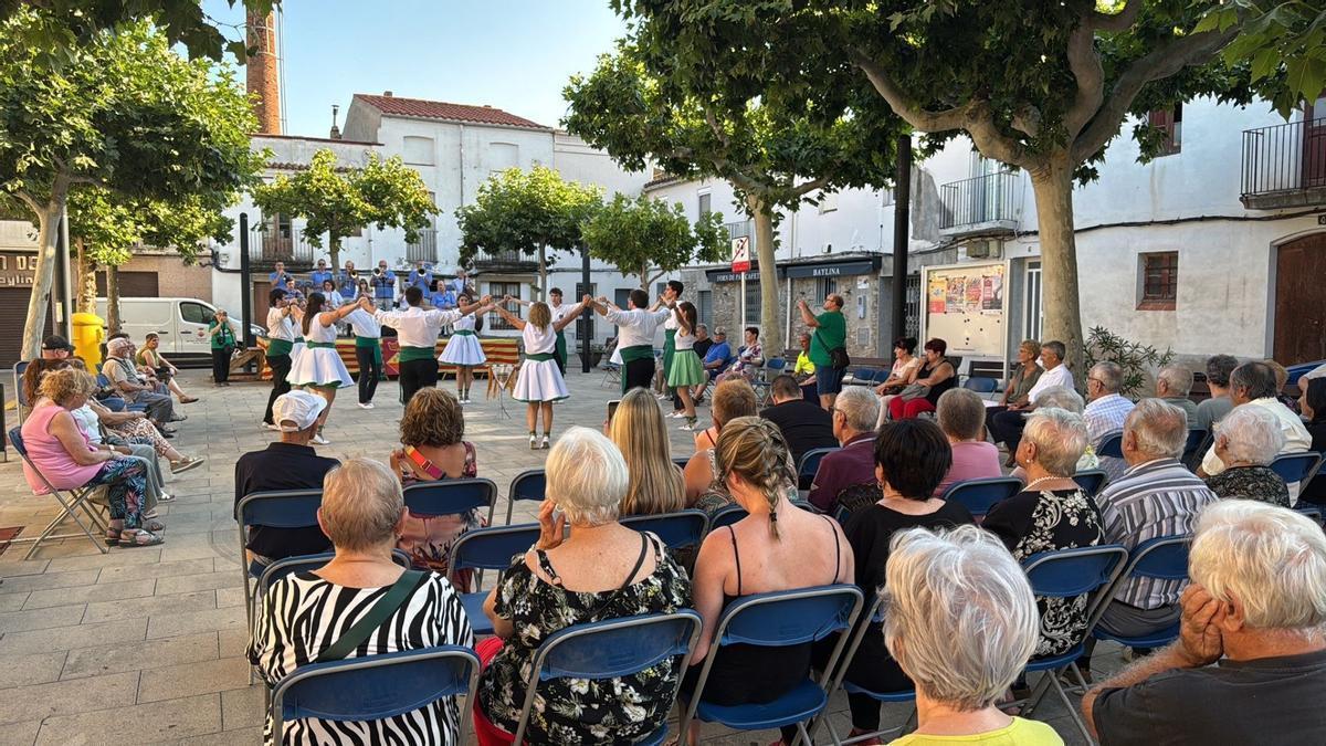 Les sardanes són un dels actes més tradicionals de la festa major