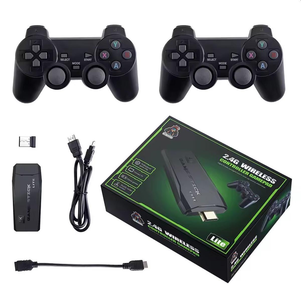 Esta mini consola retro con conexión HDMI y dos mandos se vende en Amazon por 29,95 euros.
