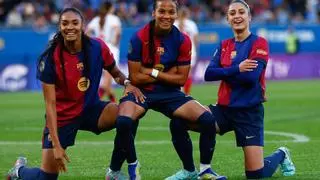 El Barça golea al Sevilla y ya piensa en la Champions (5-1)