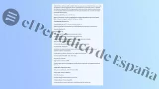 DOCUMENTO | Las notas del examen filtrado de RTVE que obligó a suspender las oposiciones