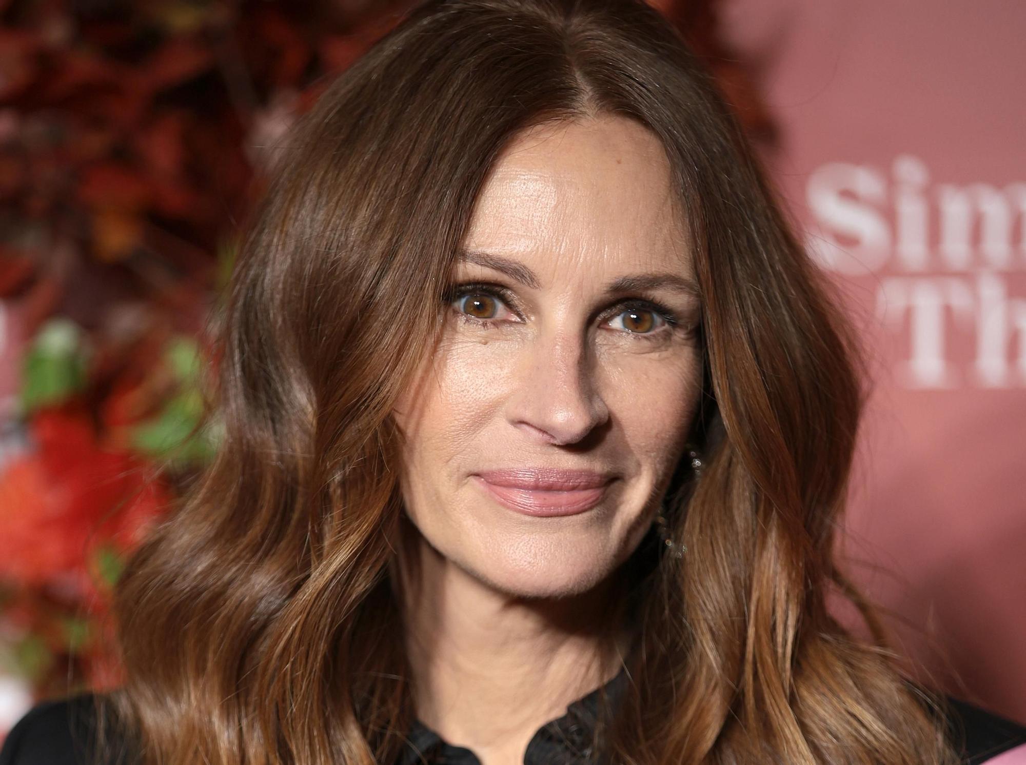 Julia Roberts, experta en resaltar sus ojos con un maquillaje natural