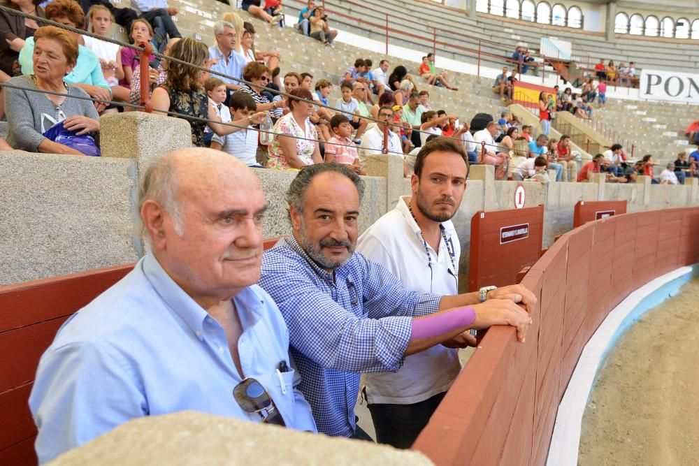 Los recortadores dan paso a la primera tarde de toros con Ferrera, "El Juli" y Roca Rey.