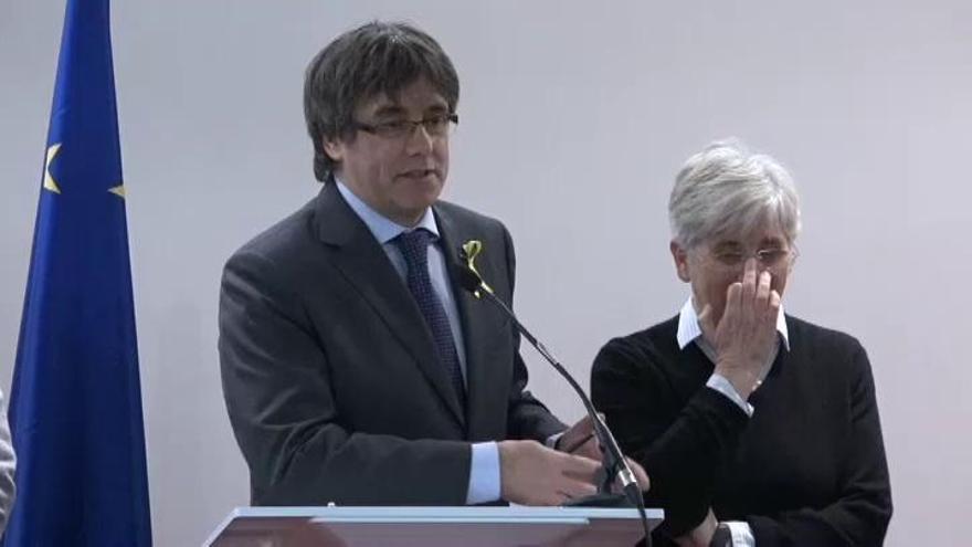 Puigdemont volverá a España si tiene que tomar posesión de su acta