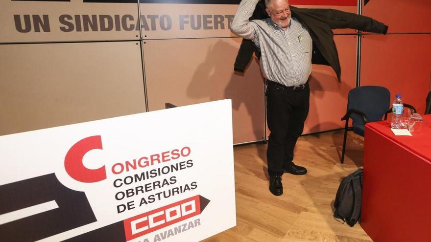 José Manuel Zapico, nuevo líder de CC OO de Asturias con el 64% de los votos