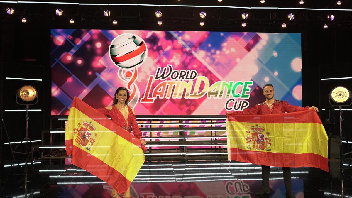 José Aranda y María Vela en la &quot;World Latin Dance Cup&quot; 2021