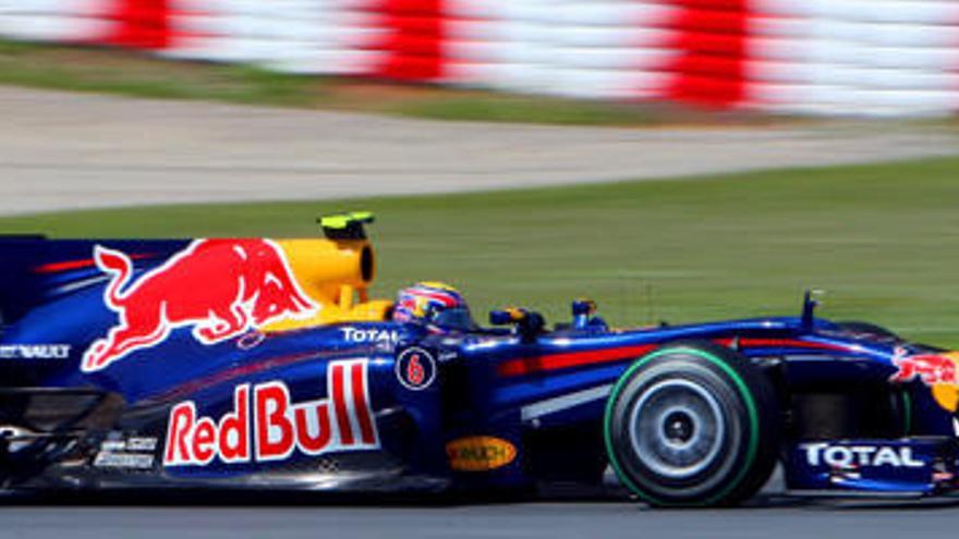Mark Webber saldrá primero en Montmeló.