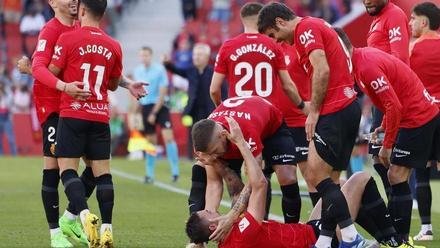 Pese a llevar tres fechas sin ganar, el Mallorca se mantiene 6 puntos por encima de la zona de descenso