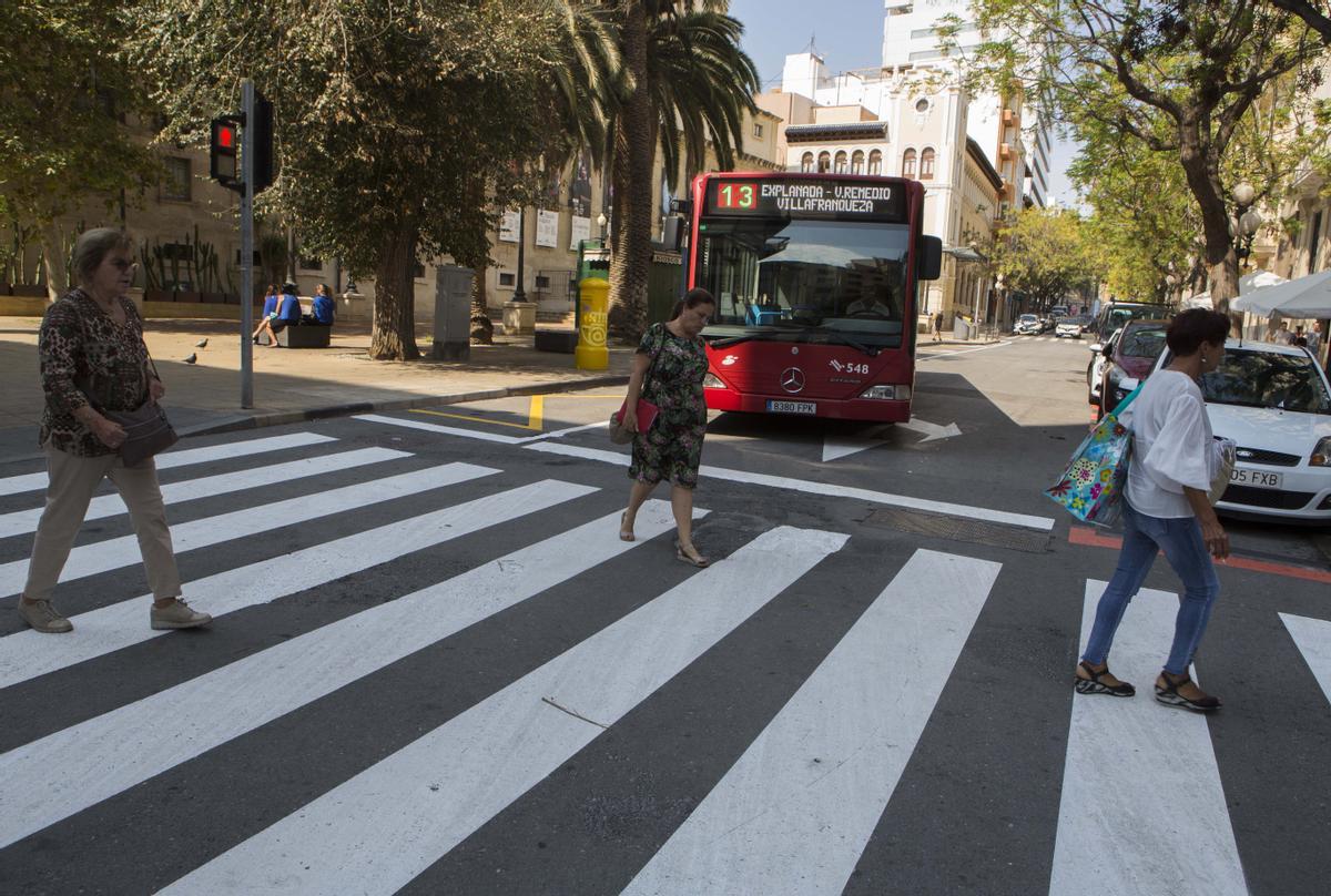 La avenida de la Constitución, en una imagen de archivo