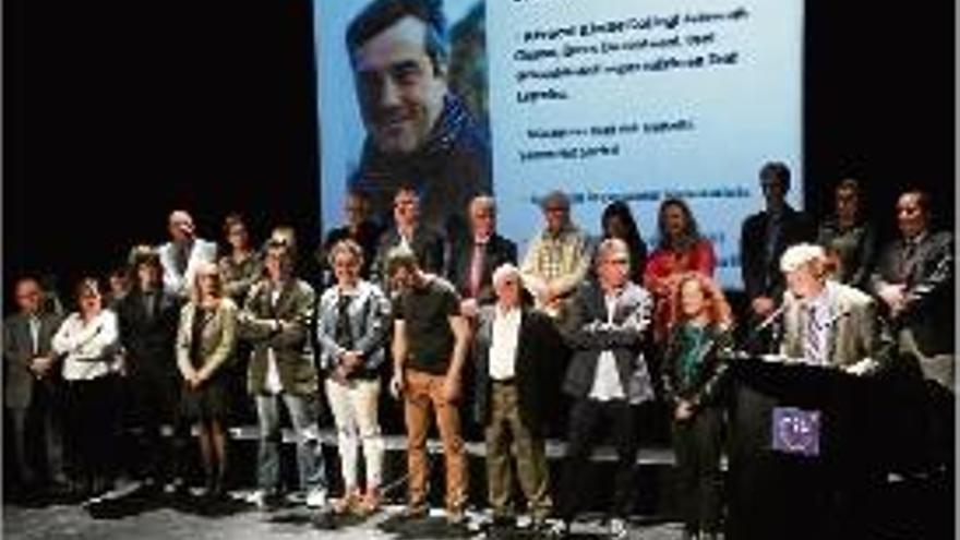 L&#039;acte de presentació es va fer al Teatre de Blanes.