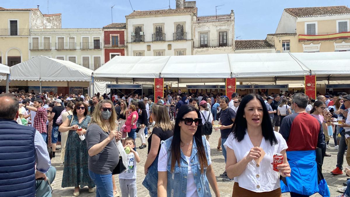 Feria del queso de Trujillo.