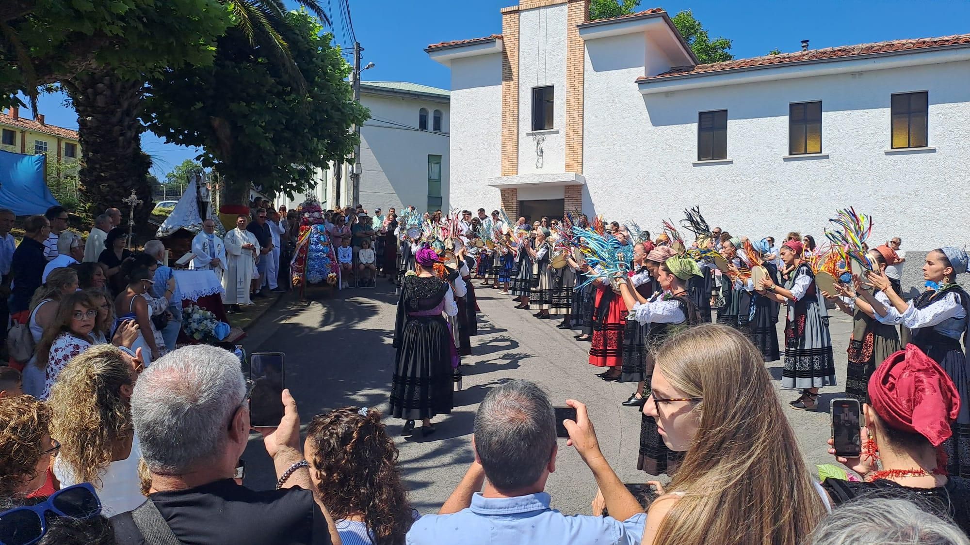 Bustio y Unquera, unidas por El Carmen