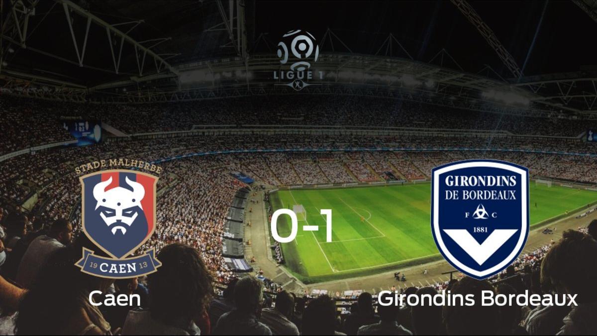 El Girondins Bordeaux derrota en el Stade Michel d'Ornano al Caen (0-1)