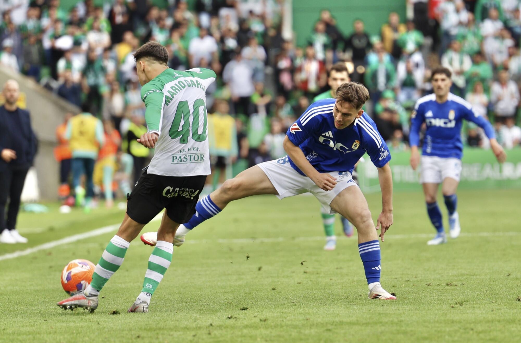 Así fue el partido entre el Real Oviedo y el Racing de Santander
