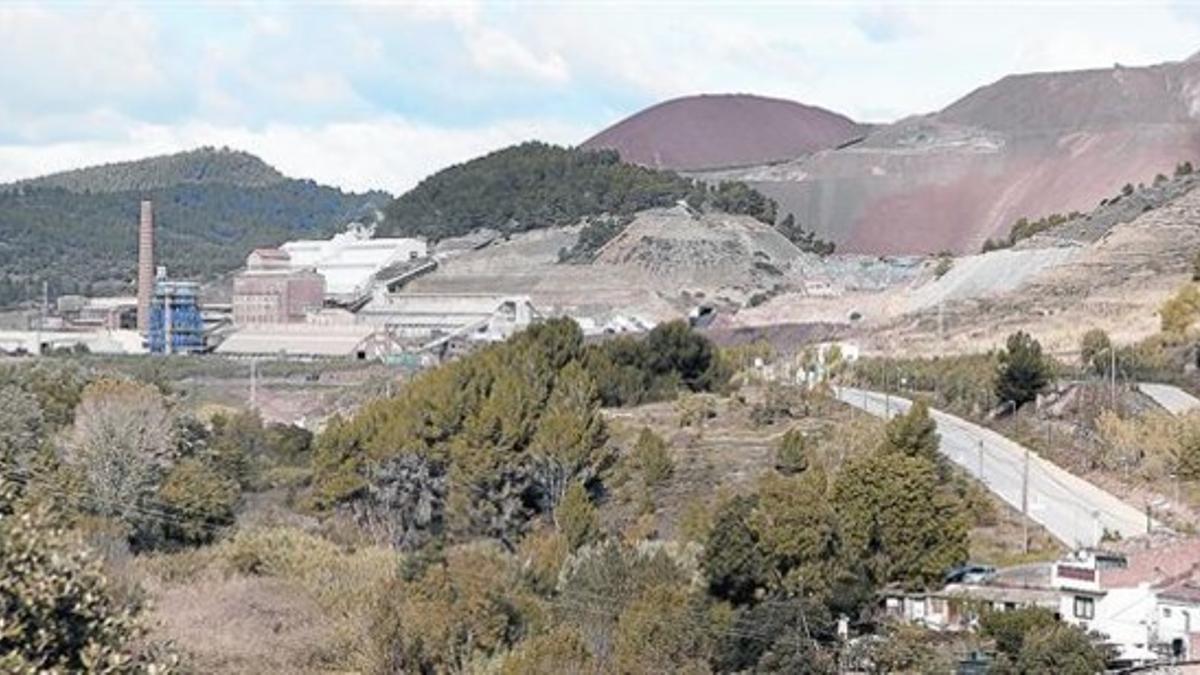 Mina de sal perteneciente a la empresa Iberpotash situada en Súria (Bages).