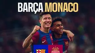 El Mónaco, rival del Barça en el Gamper (12 de agosto)
