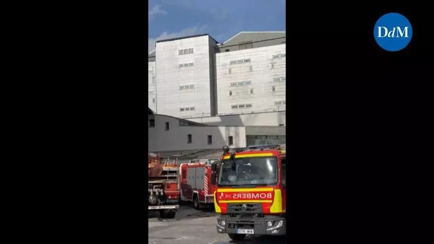 Declarado un incendio en el hospital de Manacor