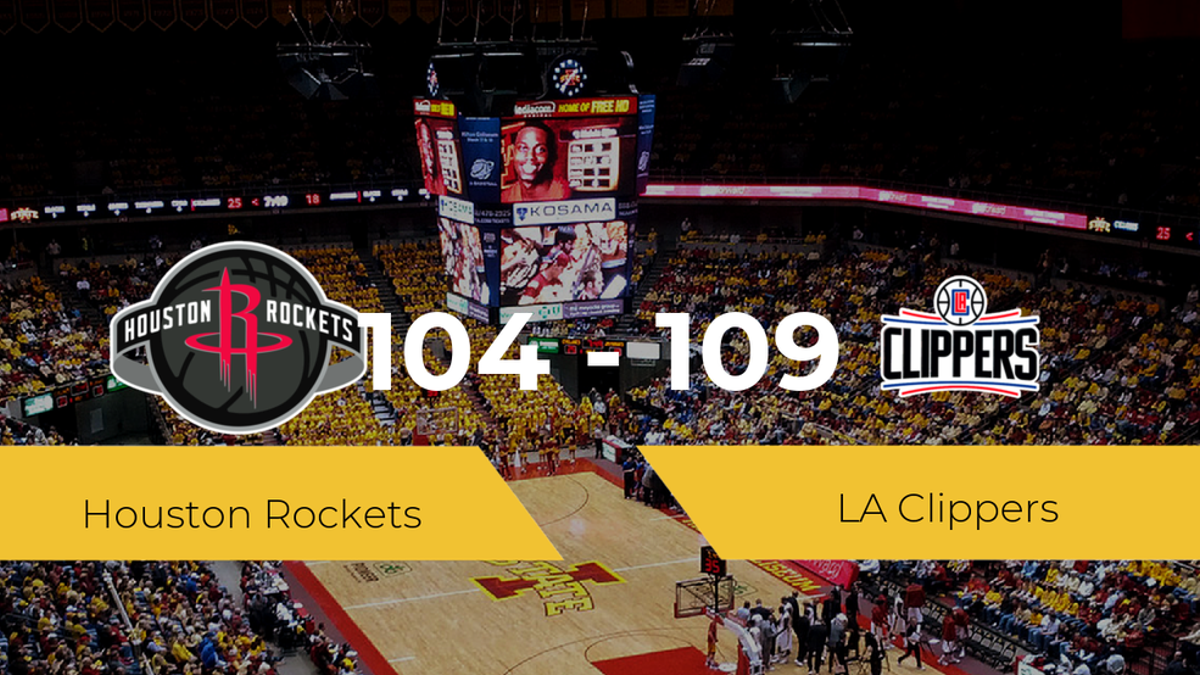 LA Clippers gana a Houston Rockets (104-109)