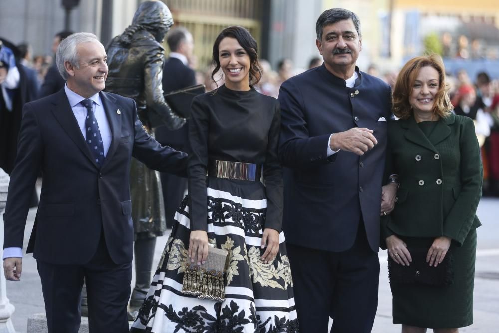 "La alfombra azul de los premios "Princesa de Asturias" 2016"