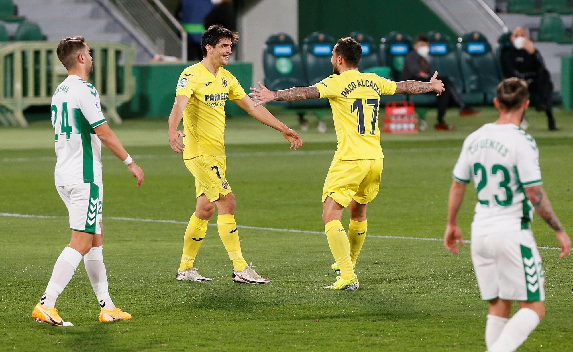 Elche CF - Villarreal, las imágenes del partido