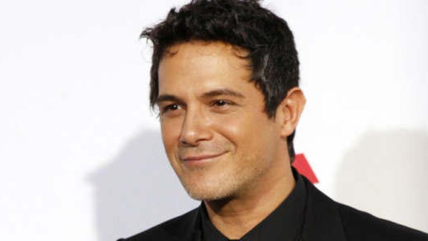 El cantante Alejandro Sanz, durante la gala de los Grammy Latino.