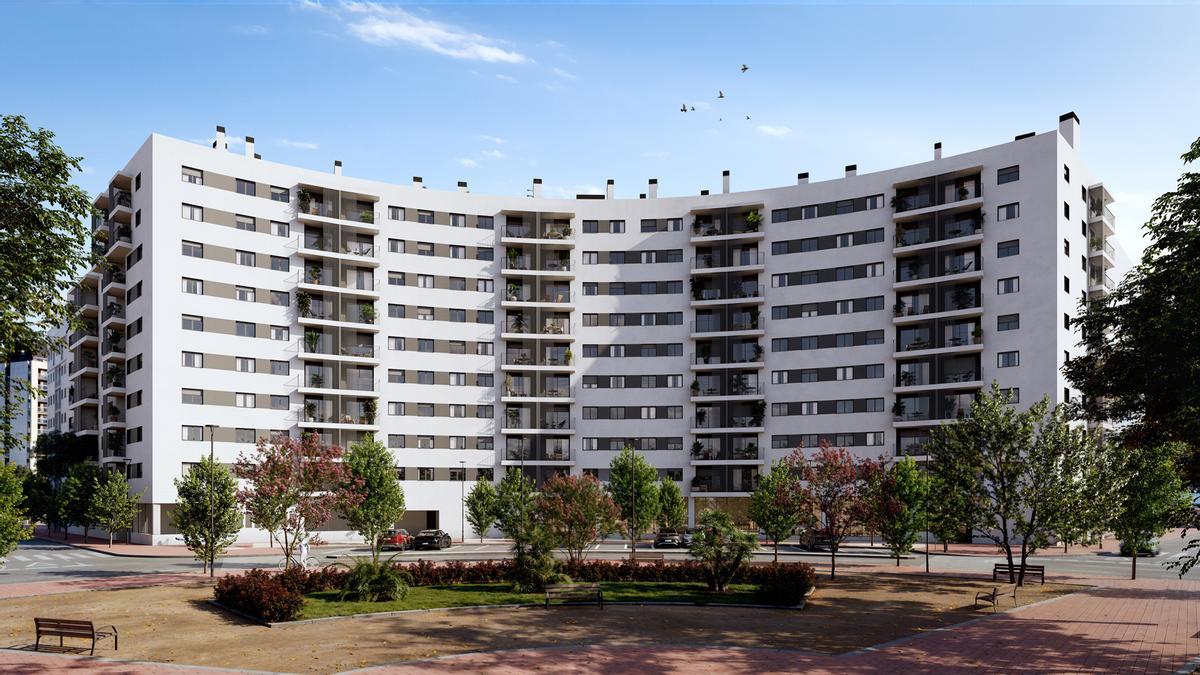 Así será el edificio del proyecto residencial Satia