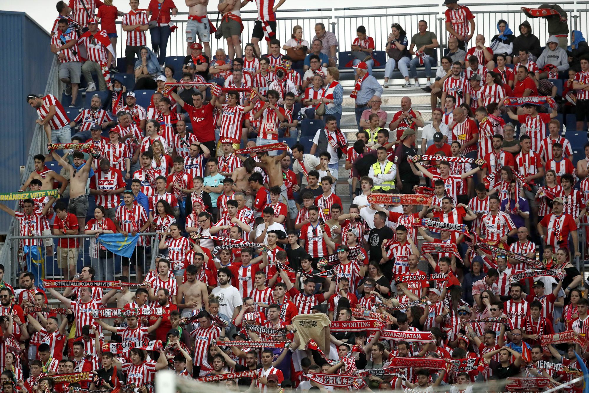 EN IMÁGENES: Así ha sido el Fuenlabrada-Sporting