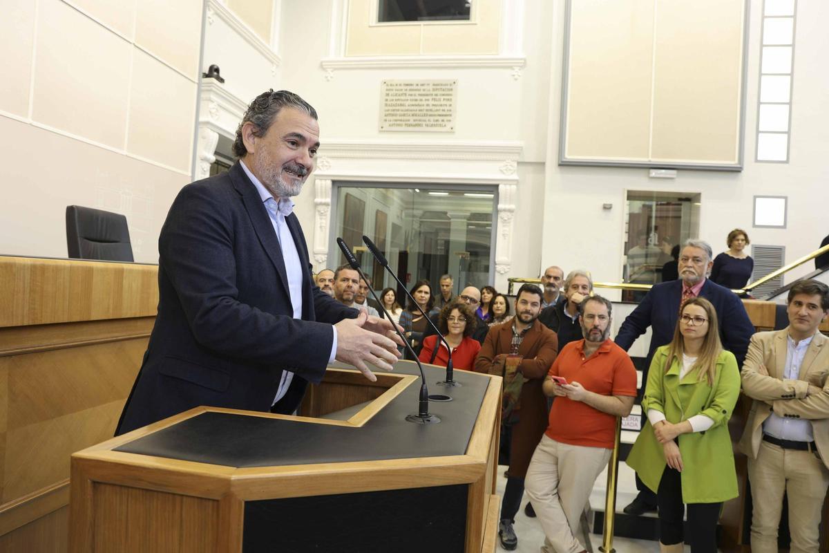 Brindis navideño de la Diputación de Alicante