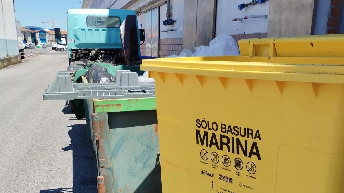 Recipientes donde se depositan estos residuos reciclables