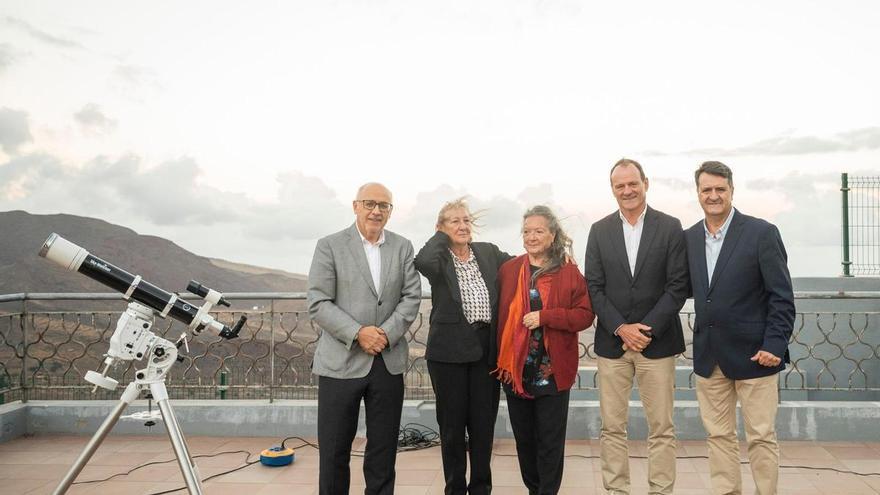 El rincón de Gran Canaria que mira a las estrellas estrena planetario y prepara un gran radiotelescopio