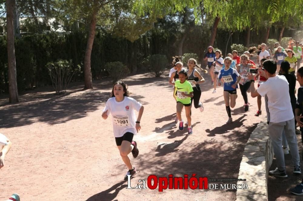 Final Cross Escolar de Lorca. Alevín femenino