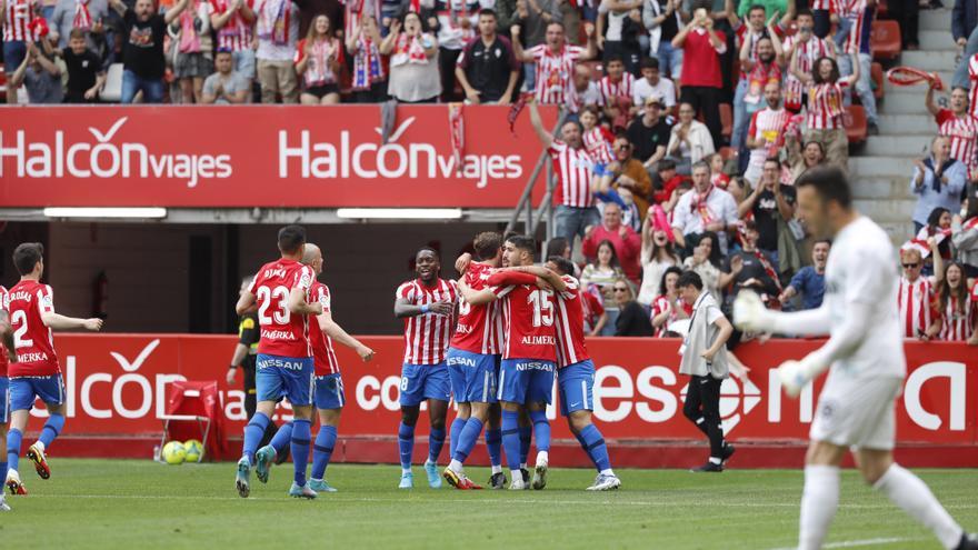 Las mejores imágenes de la victoria del Sporting ante el Girona