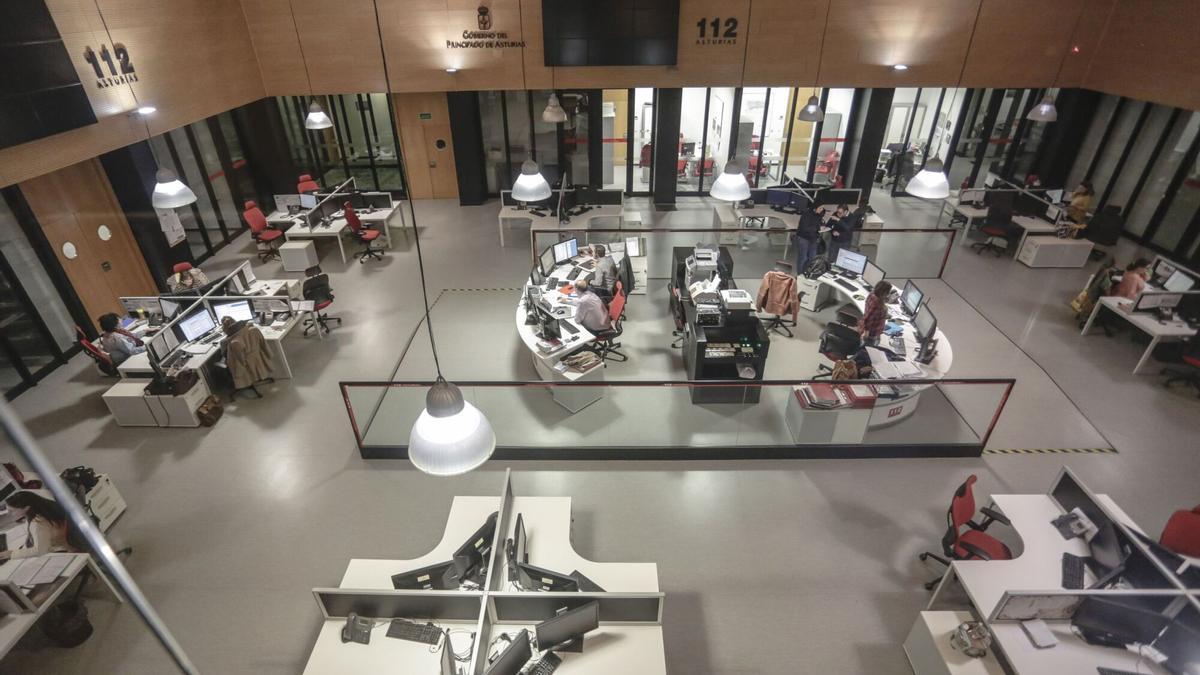 Sede del 112 en La Morgal.