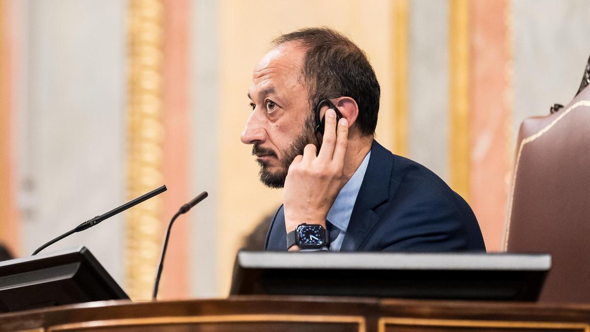 El secretario de Política Municipal del PSOE, Alfonso Rodríguez Gómez de Celis.