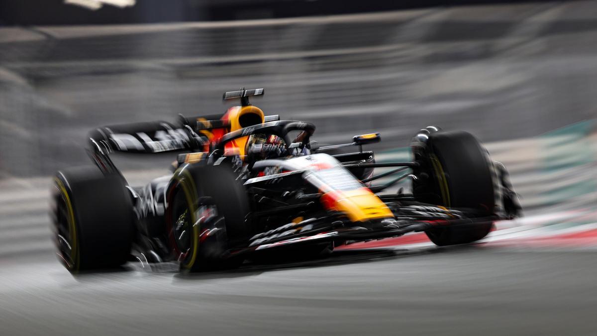 Max Verstappen, en el circuito de Abu Dabi.