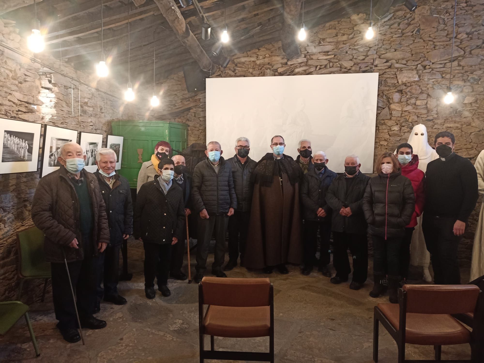 Así ha sido la visita del obispo de Zamora a Bercianos