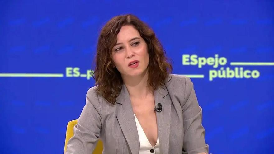 Ayuso clama contra el fichaje de Broncano por RTVE y de los &quot;tejemanejes&quot; de su contrato: &quot;No se lo puede permitir&quot;