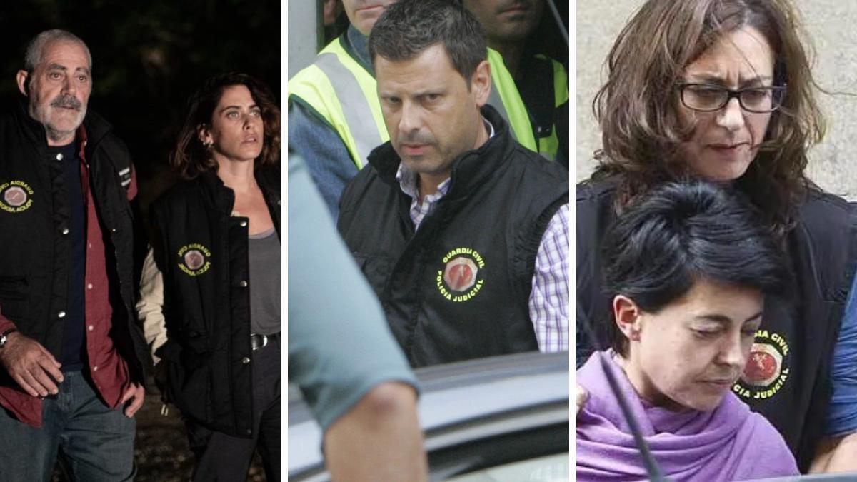 Carlos Blanco y María León podrían ser perfectamente los agentes de la Policía Judicial de la Guardia Civil Marcos y Begoña Rodríguez.